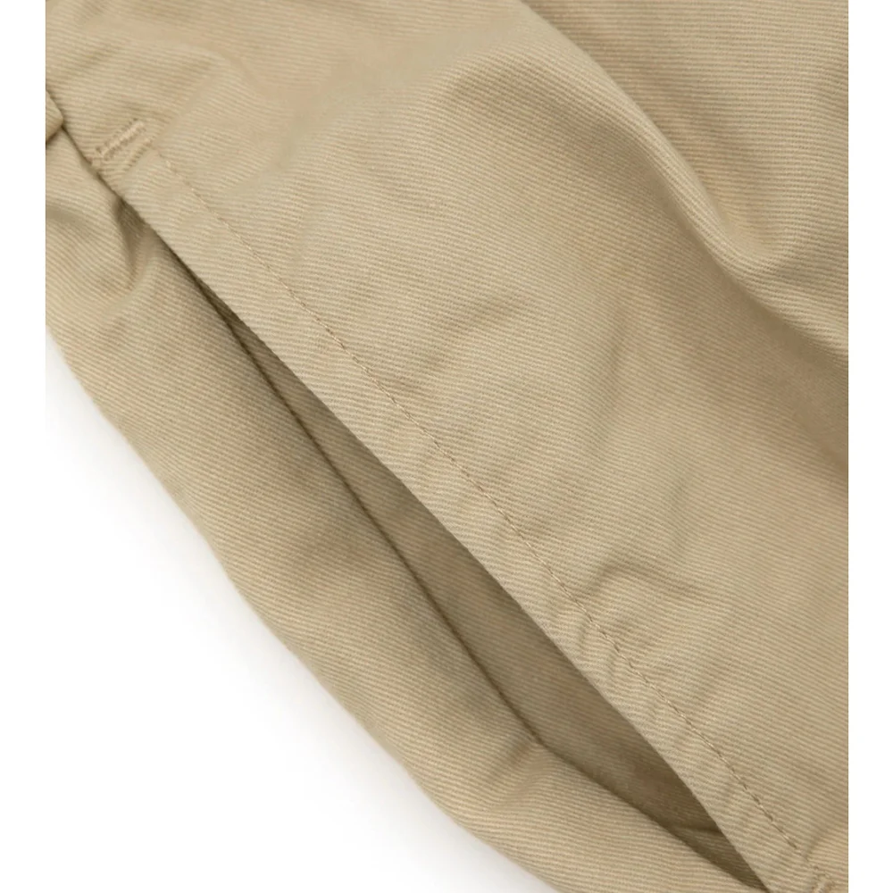 Old Money Style 1930s IVY Style Double Pleated Chino Academia Trousers 32 Khaki